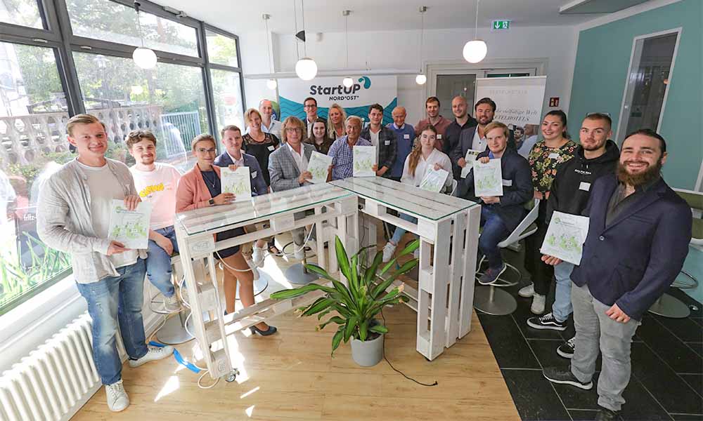 Das gesamte Projektteam des Buches kam bei der Veranstaltung in Greifswald zusammen.